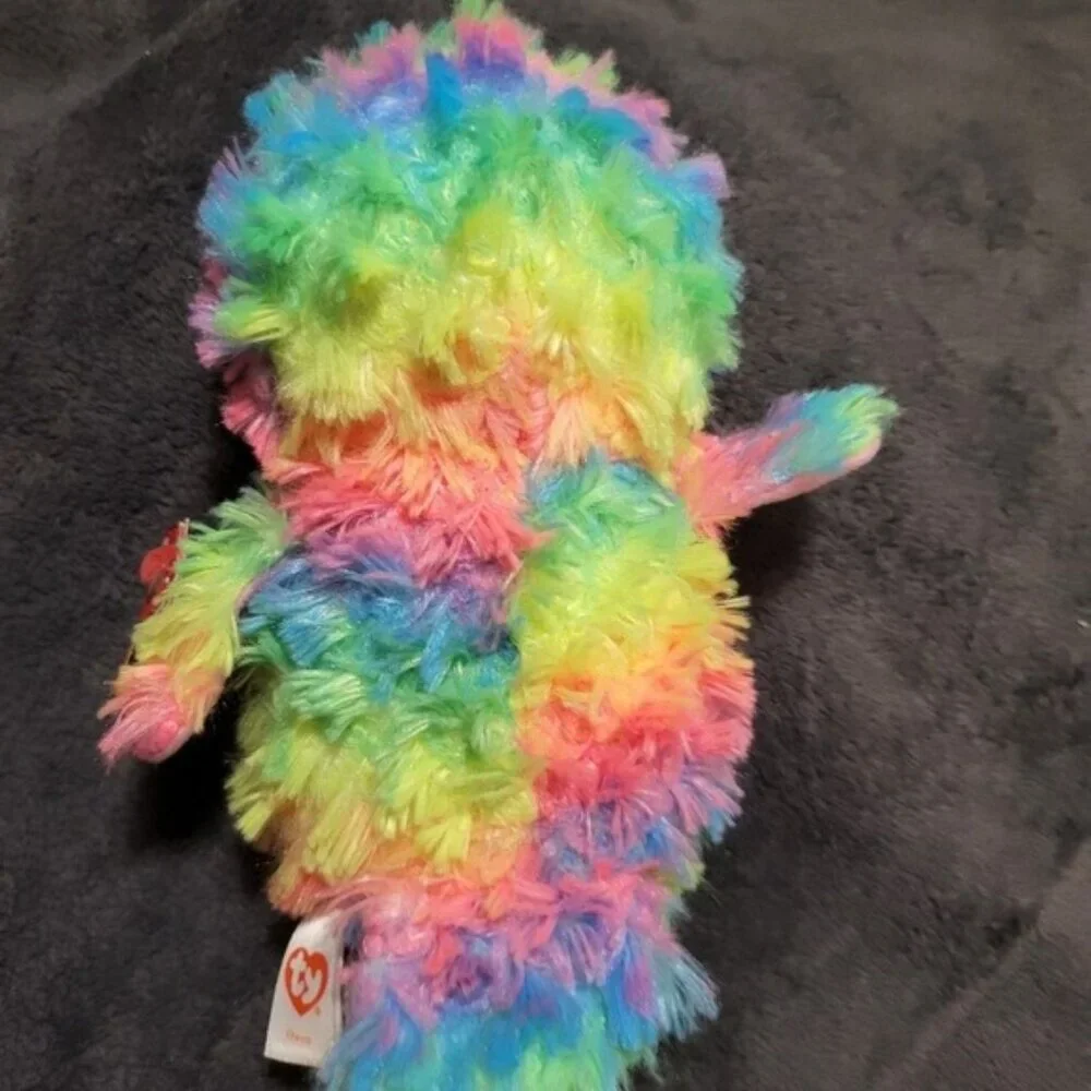 Ty Beanie Boos Rainbow Owl Plush Toy